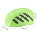 Waterdichte fietshelm beschermhoes fluo
